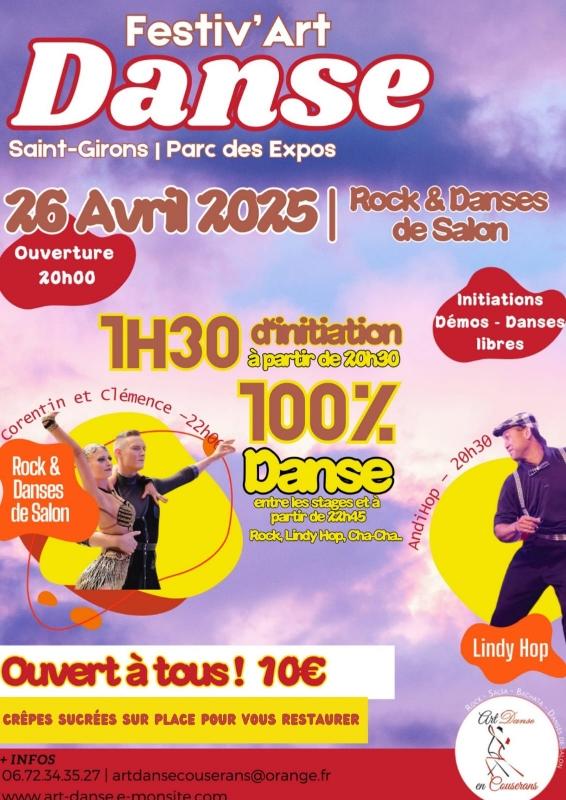 Flyer soiree rock dsalon 2025